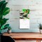 Mindful Living | 2026 7 x 14 Inch (Hanging) Monthly Mini Wall Calendar